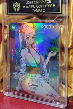 YAMATO ONE PIECE Anime Waifu Goddess CUSTOM CARD NM - Image 2