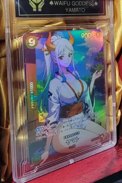YAMATO ONE PIECE Anime Waifu Goddess CUSTOM CARD NM - Image 3