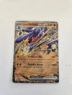 Pokemon TCG Cynthia's Garchomp ex 104/182 Destined Rivals Holo Card NM 2025 - Image 1