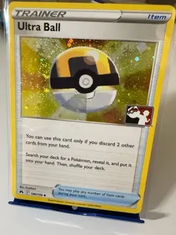 Holo Ultra Ball 146/159 Cosmic Pokemon Play! Prize Pack Series 3 Promo Card NM - Image 1