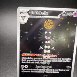 Gothitelle SVP 211 Promo Black Bolt & White Flare Illustration Pokemon Card - Image 3