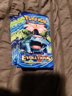 Pokemon XY Evolutions Booster Trading Card Game (820650801556) 820650801556 - Image 1