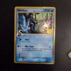 Pokemon Card - Mimikyu SWSH136 Black Star Holo Promo Celebrations - M/NM - Image 1