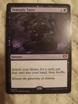 Demonic Tutor Commander Masters Regular - Image 2