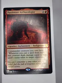Passionate Archaeologist Commander Legends: Battle for Baldur's Gate Foil - Image 1