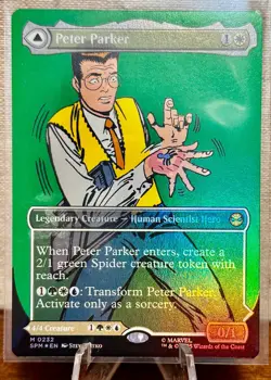 Peter Parker (0232) (Borderless) Marvel's Spider-Man Foil - Image 1