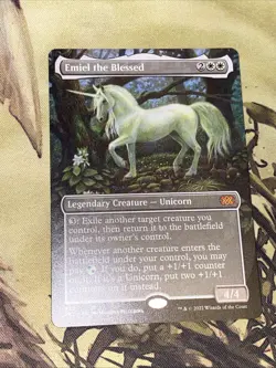 Emiel The Blessed X1 Mtg Double Masters Nm Borderless - Image 1
