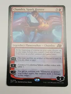 MTG Chandra, Spark Hunter *non-foil* Pack Fresh - Image 1