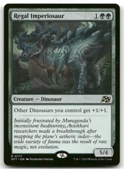Regal Imperiosaur #177 MTG Aetherdrift NM X1 - Image 1