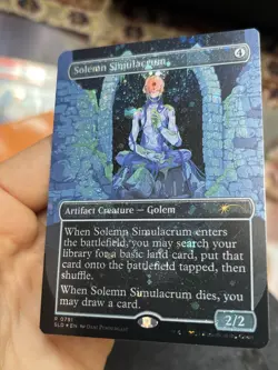 Solemn Simulacrum • Galaxy Foil NM / Unplayed Secret Lair 0791 • Mtg (1881) - Image 2