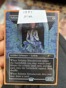 Solemn Simulacrum • Galaxy Foil NM / Unplayed Secret Lair 0791 • Mtg (1881) - Image 4