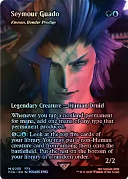 Seymour Guado - Kinnan, Bonder Prodigy, Final Fantasy: Through the Ages Foil - Image 1