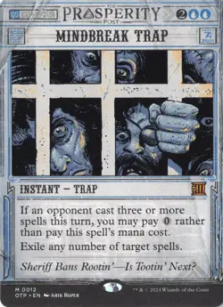 Mindbreak Trap M Outlaws of Thunder Junction: Breaking News 12 NM - Image 1