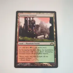 Mtg Stomping Ground - Gatecrash - NM English - Image 1