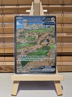 Iron Hands ex 248/182 SV04: Paradox Rift SIR Holo Pokemon TCG Near Mint - Image 1