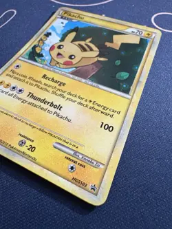 Pikachu HG5503 Pokemon 2010 Black Star Promo Holo Rare LP - Image 3