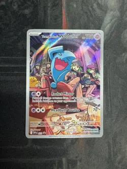 Team Rocket’s Wobbuffet Promo ETB Destined Rivals Black Star 203 ENGLISH Pokemon - Image 1