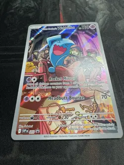 Team Rocket’s Wobbuffet Promo ETB Destined Rivals Black Star 203 ENGLISH Pokemon - Image 5
