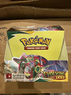 Pokemon evolving skies booster box EMPTY - Image 1