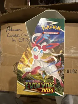 Pokemon evolving skies booster box EMPTY - Image 5
