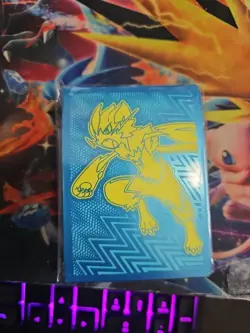 Pokemon TCG Sun & Moon Zeraora Lost Thunder ETB Sleeve Brand New - Image 1