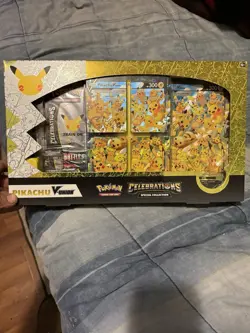 Pokemon TCG Celebrations 25th Anniversary Pikachu V Union NEW SEALED Box - Image 1