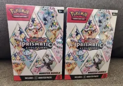 Pokemon TCG Prismatic Evolutions Booster Bundle - Set Of 2 Bundles - New/Sealed - Image 1