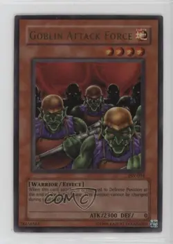 Goblin Attack Force (Fire Symbol - Known Printing Error) Unlimited #PSV-094 2002 - Image 1