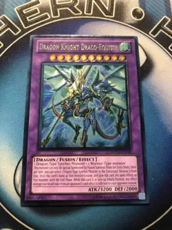 *** DRAGON KNIGHT DRACO-EQUISTE *** ULTIMATE RARE (NM) DREV-EN029 YUGIOH! - Image 1