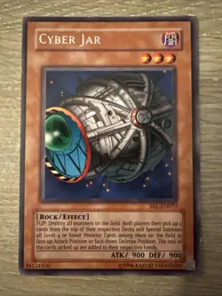 Cyber Jar SRL-077 Spell Ruler Unlimited Rare LP - Image 1