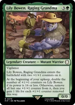 LP Foil R - Lily Bowen, Raging Grandma: Universes Beyond: Fallout - Image 1