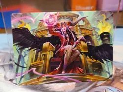 9 Sorceress's Schemes Fong Art Series Card 9/53 Final Fantasy MTG Magic FIN - Image 1