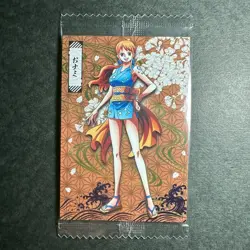 S2222 Nami Holo Japanese One Piece Wafer Card Sealed - Image 1
