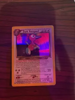 Pokemon TCG Dark Porygon2 Neo Destiny Holo Card 8/105 Unlimited Rare - Image 1