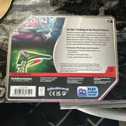 Pokemon Trading Card Game Paradox Clash Iron Leaves ex tin Sealed - Image 2