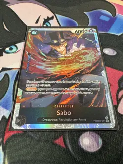 One Piece Card Game Sabo PRB02-014 SR English - Image 4