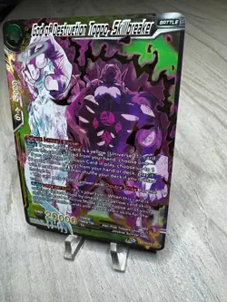God of Destruction Toppo Skillbreaker GOLD STAMP Dragon Ball Super Card Game NM - Image 3
