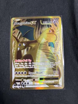Pokemon TCG Dragonite EX Evolutions XY Full Art Ultra Rare Card 106/108 - Image 1