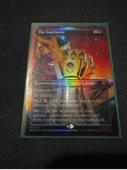 The Soul Stone (Borderless) Marvel's Spider-Man Foil - Image 1