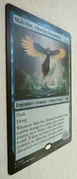 Malcolm, Alluring Scoundrel The Lost Caverns of Ixalan Regular NM - Image 2