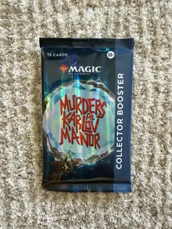 MTG Magic the Gathering Murders at Karlov Manor Collector Booster Pack Sealed - Image 1
