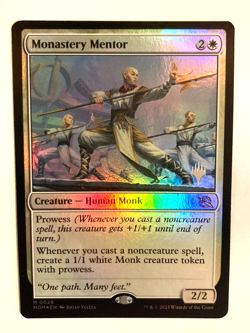 MTG - Monastery Mentor / Promo pack: March of the Machine /Foil / NM - Image 1