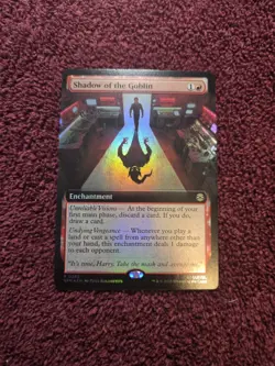 Shadow Of The Goblin 0262 Foil (Extended Art) Marvels Spider-Man - Image 1
