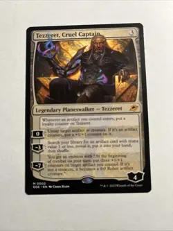 Tezzeret, Cruel Captain - Edge of Eternities MTG Plus Bonus Rare!!! - Image 1