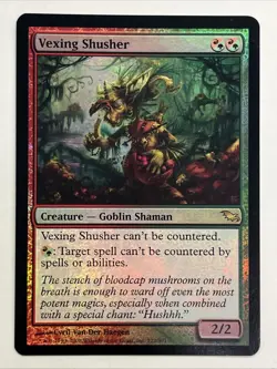 VEXING SHUSHER --- MTG -- SHADOWMOOR --- LIGHTLY PLAYED -- FOIL - Image 1