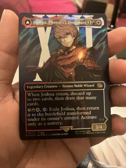 Joshua, Phoenix's Dominant (Borderless) (Surge Foil) Final Fantasy Foil - Image 1
