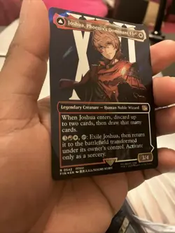 Joshua, Phoenix's Dominant (Borderless) (Surge Foil) Final Fantasy Foil - Image 2