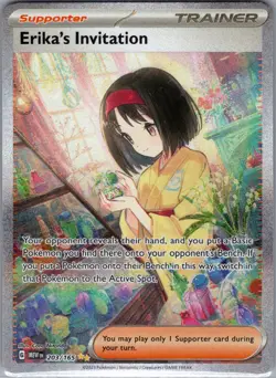 Erika's Invitation - 203/165 SV: Scarlet & Violet 151 - Pokemon Card - NM - Image 1