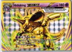 Nidoking BREAK 46/108 XY - Evolutions - Pokemon Card - NM - Image 1