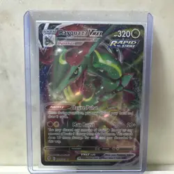 Pokemon TCG Rayquaza VMAX Rapid Strike Holo 320HP SWSH07 Evolving Skies 111/203 - Image 1
